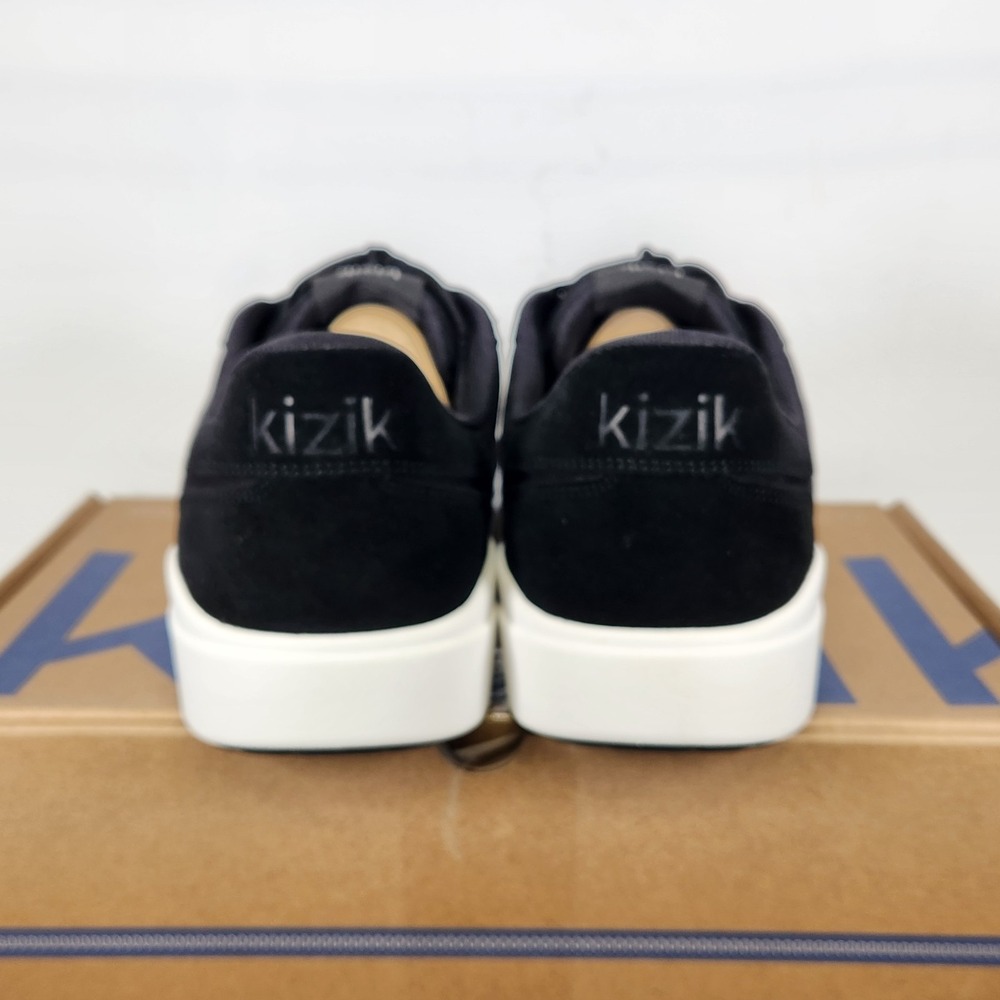 Kizik Prague 2 Sneakers Mens Size 9.5 Wide Black Hands-Free Slip On Shoes - Picture 4 of 8